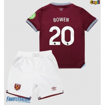 West Ham United Jarrod Bowen #20 Echipament de Fotbal Replică 2025-26 Copii Acasa (+ Șorturi)